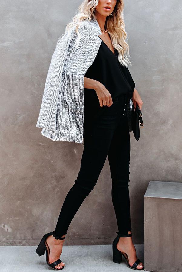 Tayshia™ | Pocketed Casual Coat
