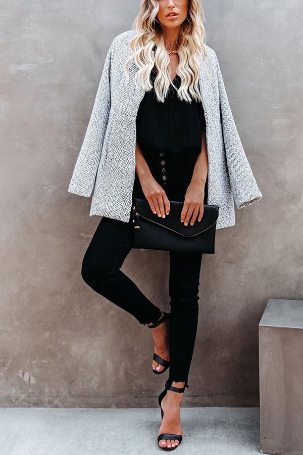 Tayshia™ | Pocketed Casual Coat