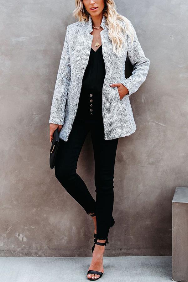 Tayshia™ | Pocketed Casual Coat