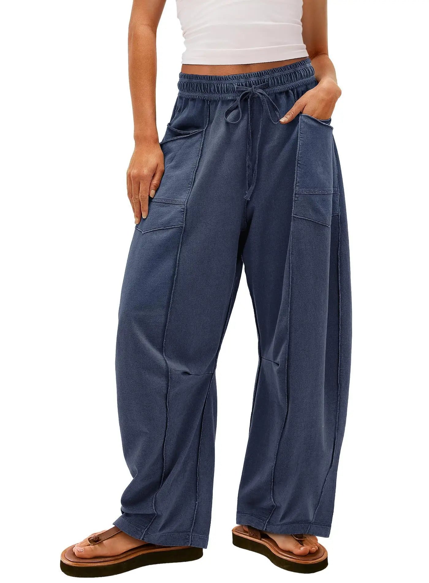Orlaina™ | Relaxed Fit Wide Leg Pants