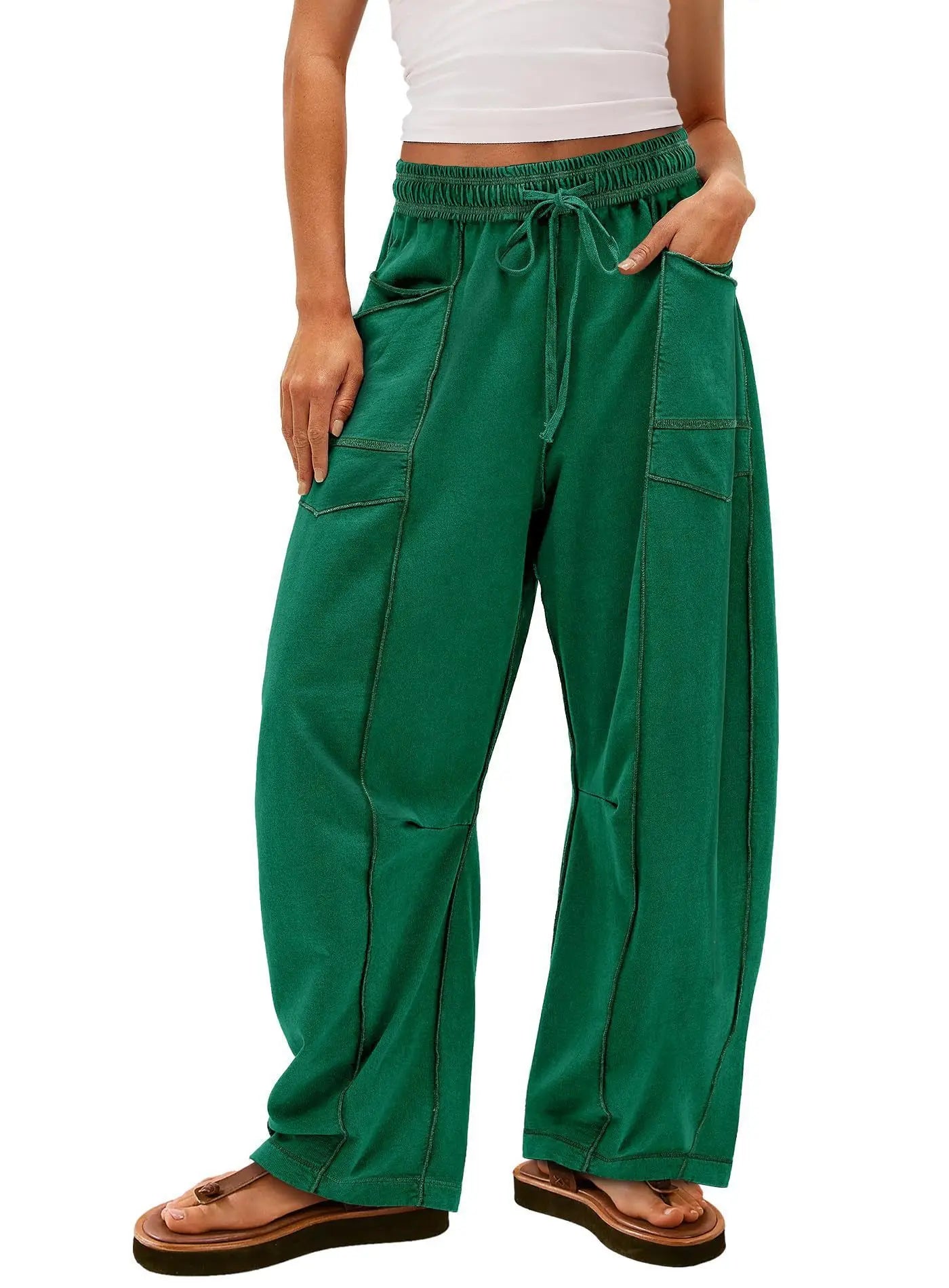 Orlaina™ | Relaxed Fit Wide Leg Pants