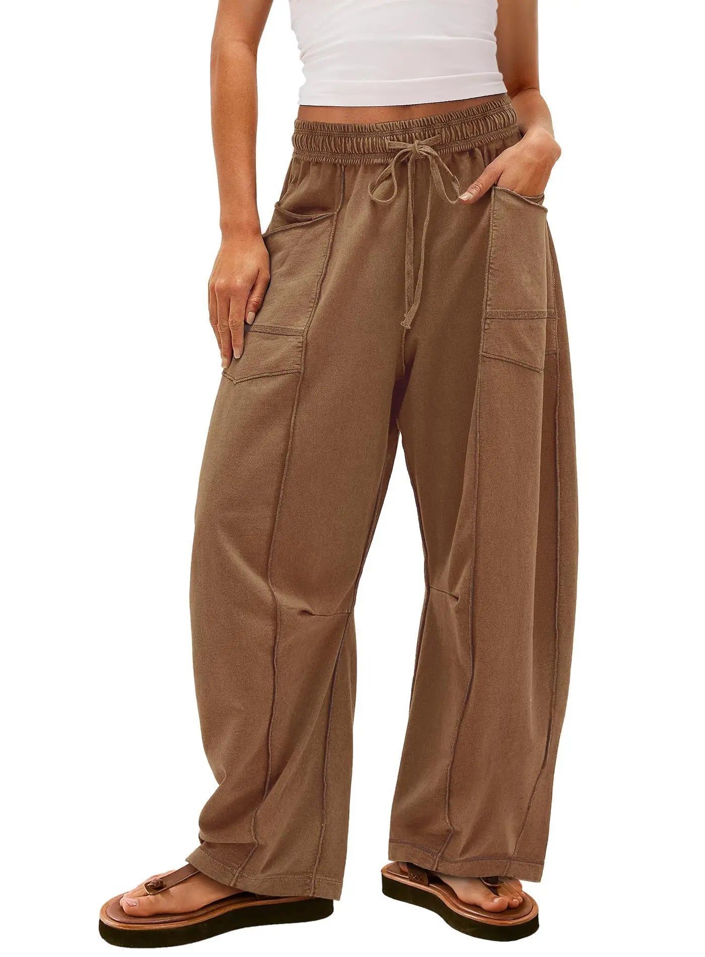 Orlaina™ | Relaxed Fit Wide Leg Pants