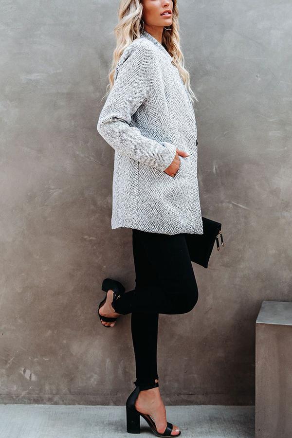 Tayshia™ | Pocketed Casual Coat