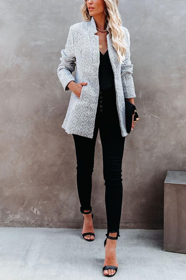 Tayshia™ | Pocketed Casual Coat