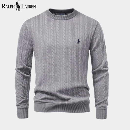 RL Striped Jacquard Sweater